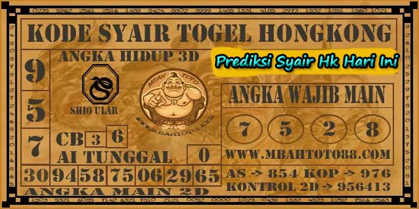 Situs Daftar Bocoran Prediksi Syair Hk Hari Ini dan Agen Judi Togel Online 2023